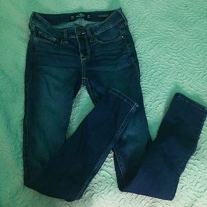Dark blue Hollister jeans